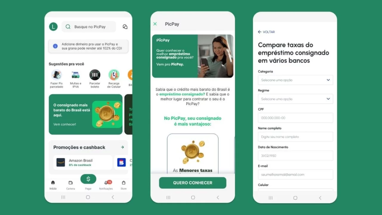 Como tirar empréstimo consignado pelo PicPay? Saiba tudo sobre esse crédito