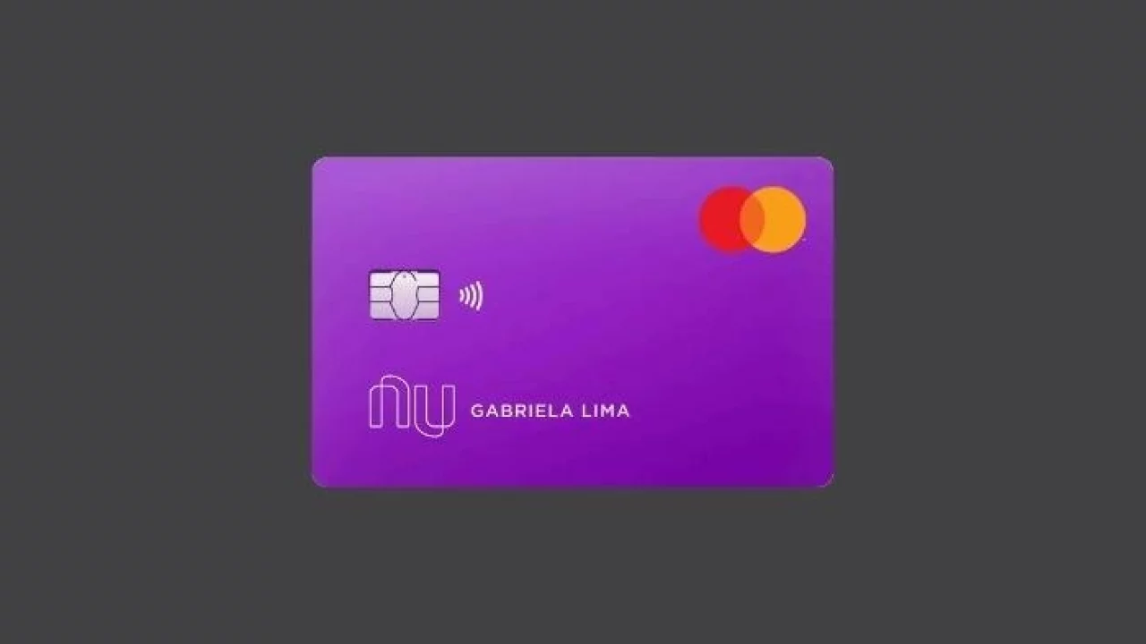 Onde fica o número do cartão de crédito do Nubank?
