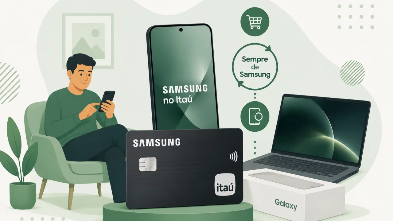 Cartão Samsung Itaú: quando parcelar celular novo pelo programa Sempre de Samsung pode valer a pena