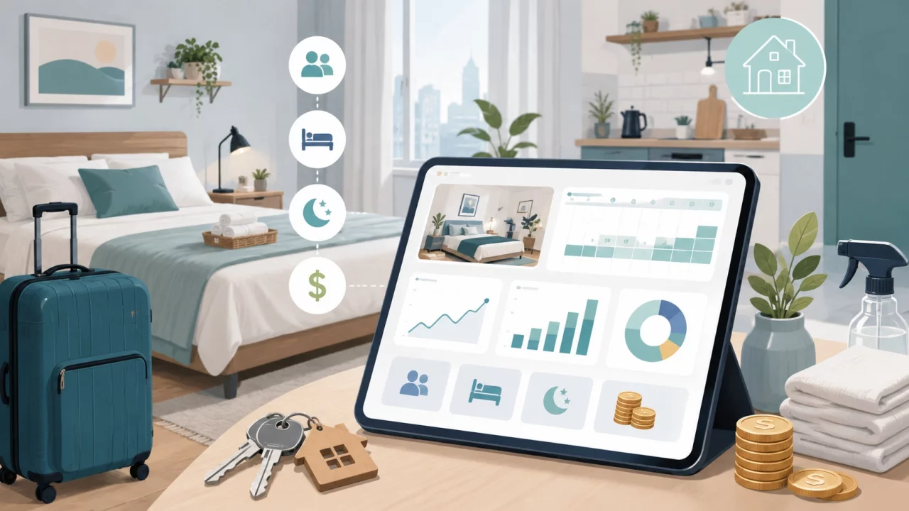 Airbnb para renda extra: como calcular se vale anunciar um quarto ou imóvel inteiro