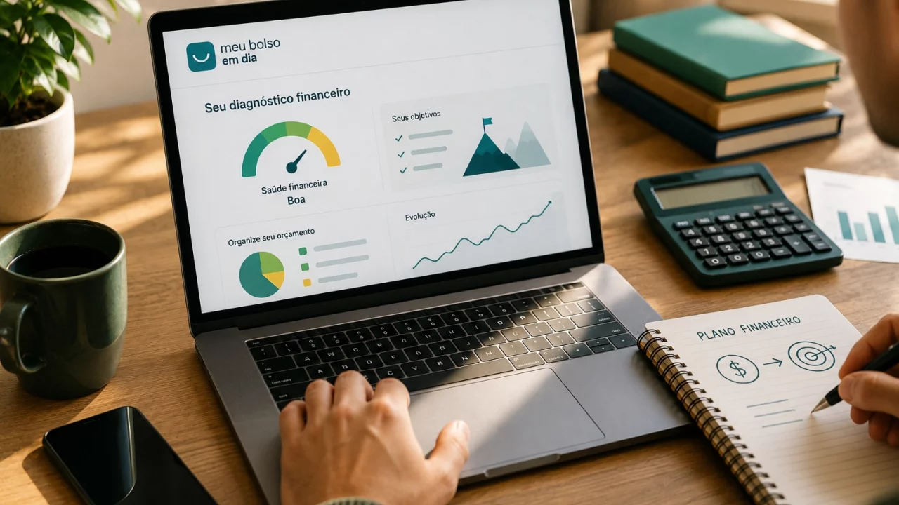 Meu Bolso em Dia: como usar o diagnóstico financeiro antes de pedir crédito