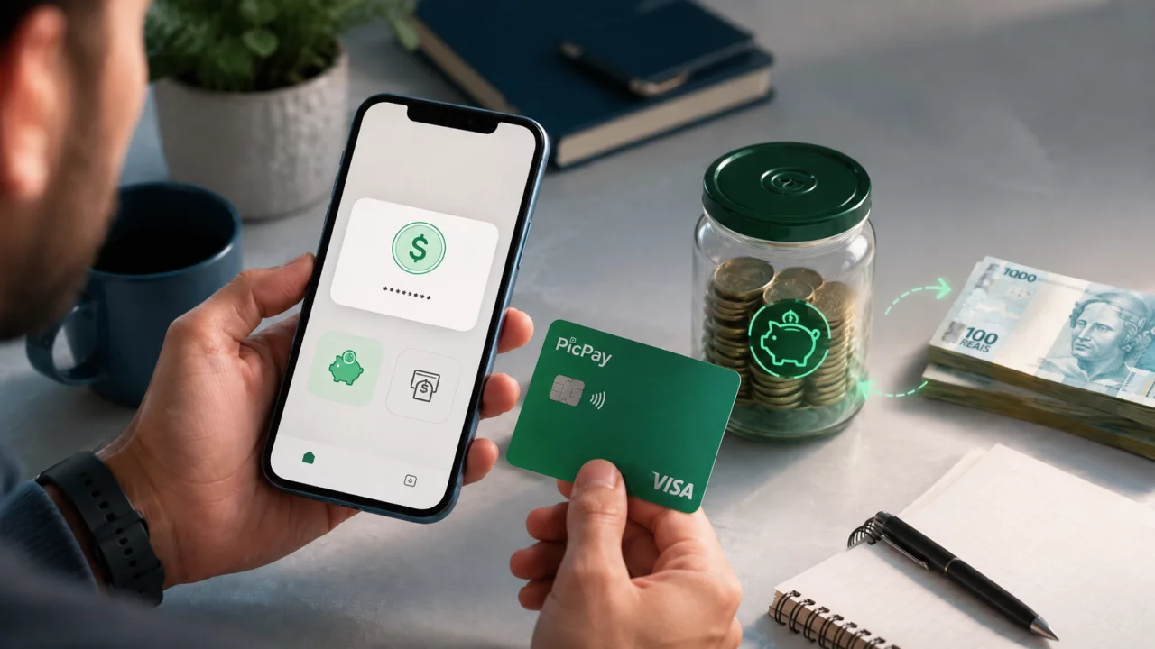 Cashback do PicPay Card rende 102% do CDI: vale deixar o dinheiro no Cofrinho ou resgatar assim que