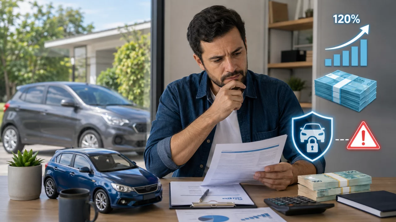 Empréstimo com veículo em garantia do BV: receber até 120% do carro aumenta o risco?