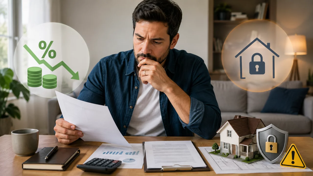 Usecasa Santander libera até 60% do imóvel: juros menores compensam colocar a casa em garantia?