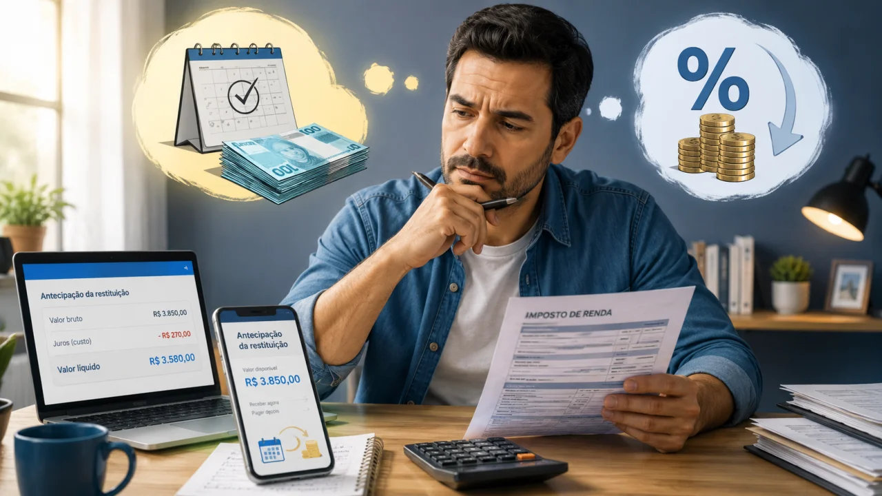 Antecipação da restituição do IR no BB vai até setembro: vale pagar juros para receber antes?