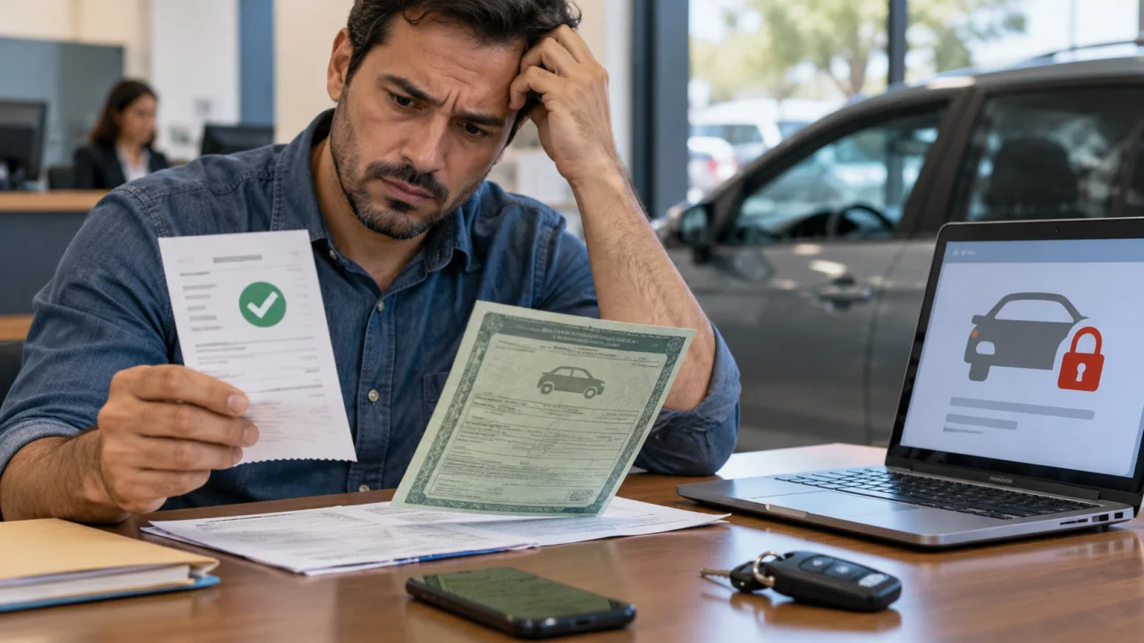 Financiamento quitado, mas gravame continua no veículo: quem deve fazer a baixa?