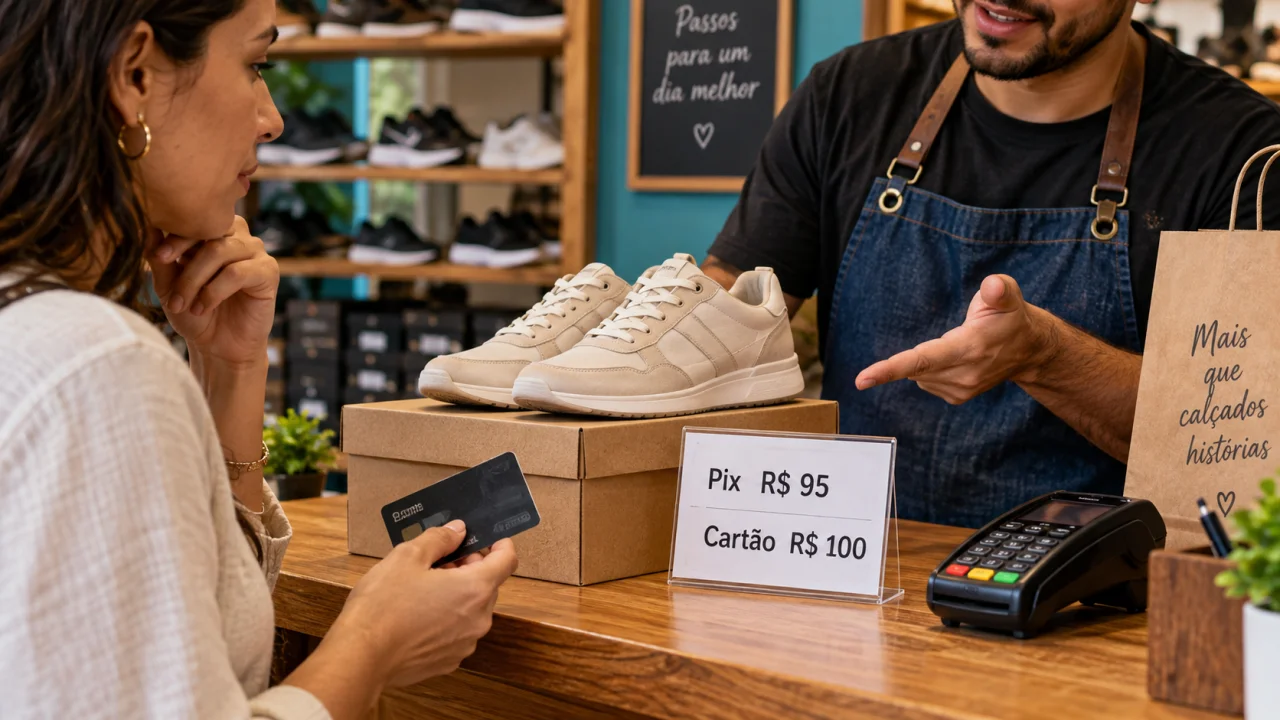 Loja pode cobrar preço maior no cartão do que no Pix ou no dinheiro?