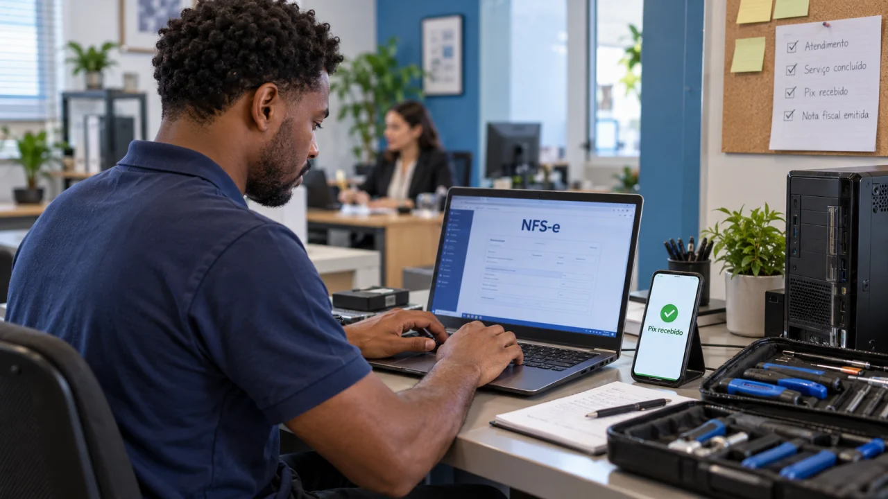 MEI prestou serviço para empresa: precisa emitir nota fiscal mesmo recebendo por Pix?