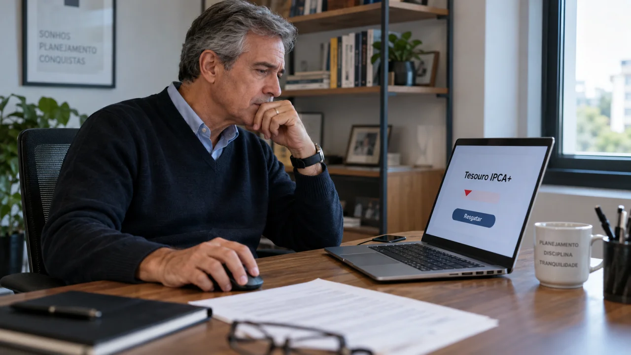 Tesouro IPCA+ está no prejuízo antes do vencimento: vender agora cristaliza a perda?