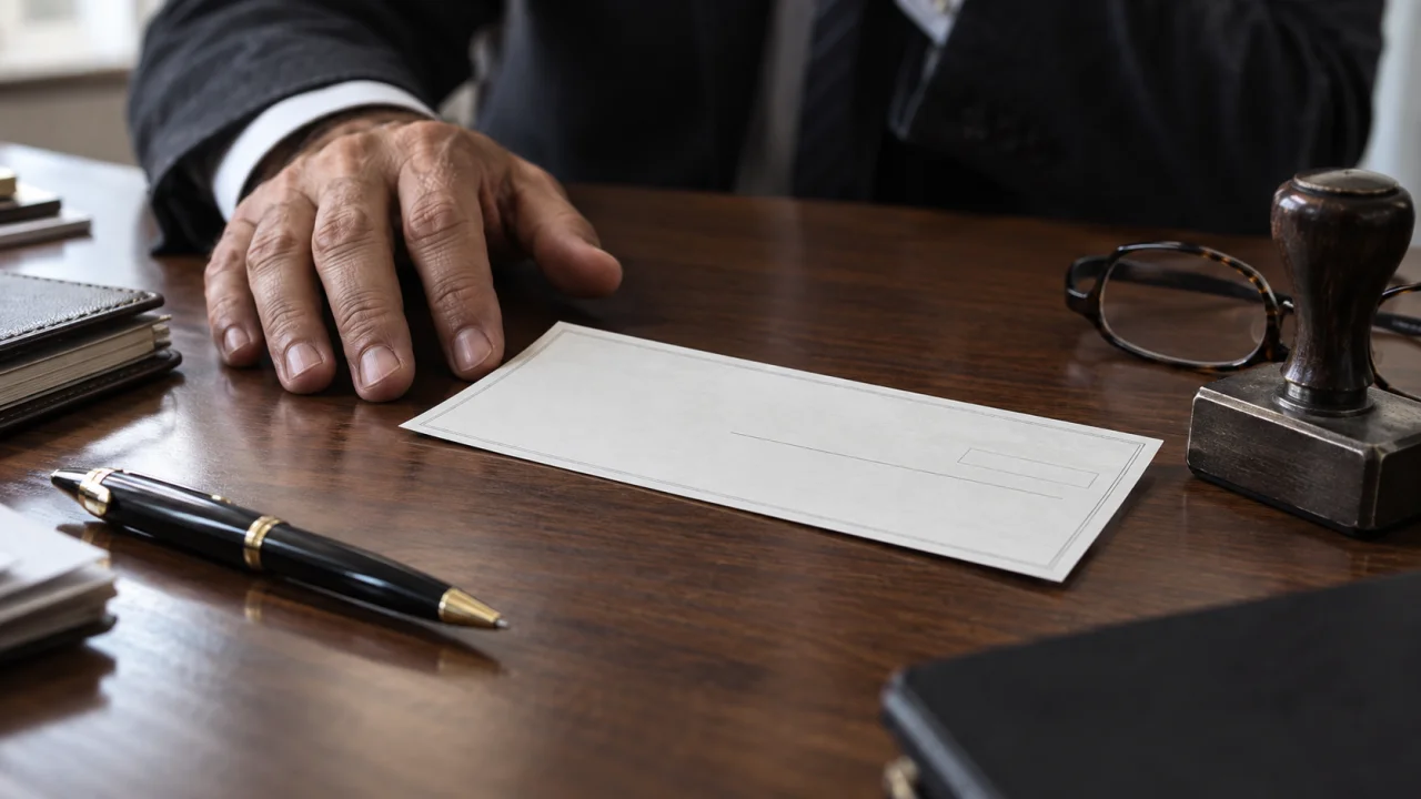 Cheque voltou sem fundos: quando a segunda apresentação leva o nome ao CCF?