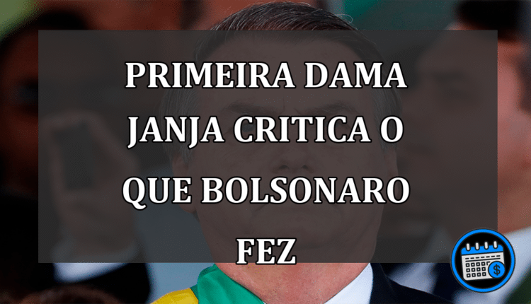 Primeira Dama Janja Critica o Que Bolsonaro Fez Com Palácio da Alvorada