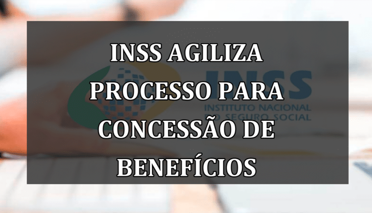 INSS Agiliza Processo para Concessão de Benefícios